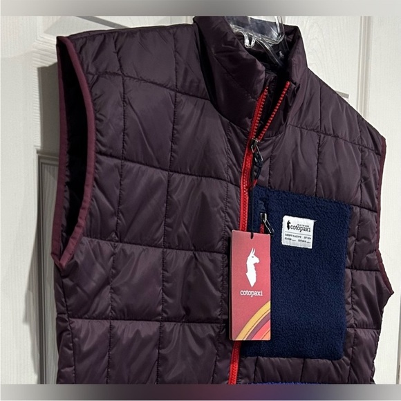 Cotopaxi Men's Large Trico Hybrid Vest Wine Violet Blue NWT Insulated Synthetic - Picture 2 of 8